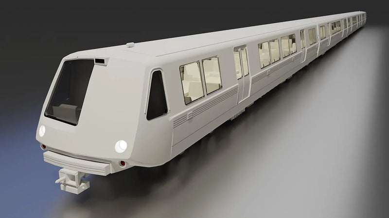 PREORDER Rapido 204003 HO Bay Area Rapid Transit: B Intermediate Car