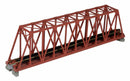 Kato N 20429 Unitrack 9-3/4" Truss Bridge, Red Brown