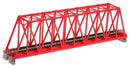 Kato N 20430 Unitrack 9-3/4" Truss Bridge, Red