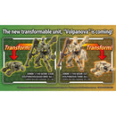 Bandai 2648691 30 Minute Missions bEXM-33T Volpanova Tank Version 1:144 Scale Model Kit