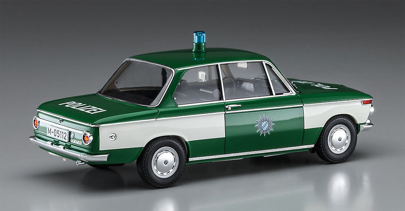 Hasegawa Models 20478 BMW 2002 ti “police car”  1:24 SCALE MODEL KIT