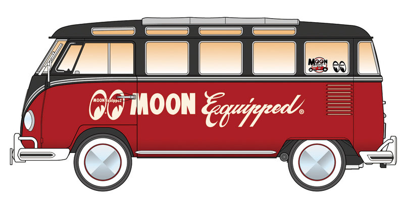 Hasegawa Models 20524 Volkswagen Type 2 Microbus “Moon Equipped”  1:24 SCALE MODEL KIT