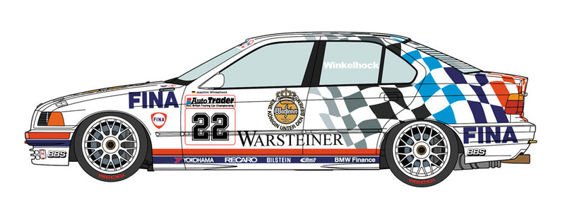 Hasegawa Models 20551  Team Schnitzer BMW 318i “1993 BTCC Champion” 1:24 SCALE MODEL KIT