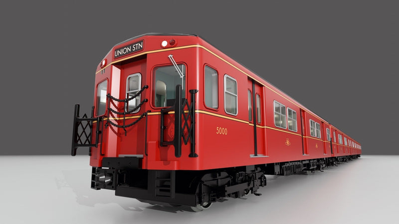 PREORDER Rapido 206501 HO Toronto G-Class Subway A-B-B-A Set - Sound and DCC -- Toronto Transit Commission