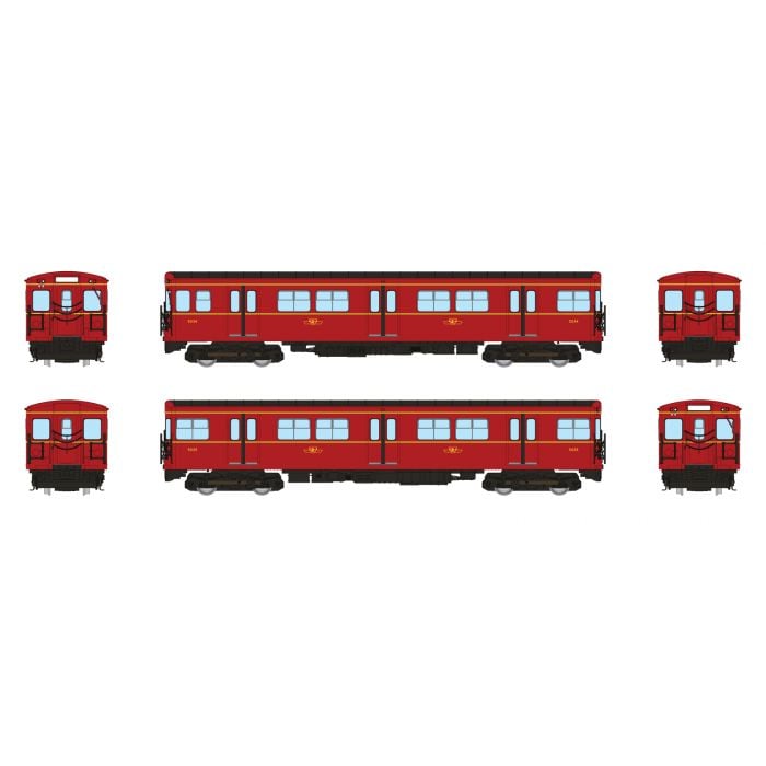 PREORDER Rapido HO 206502 Toronto G-Class Subway A-B Set, Toronto Transit Commission