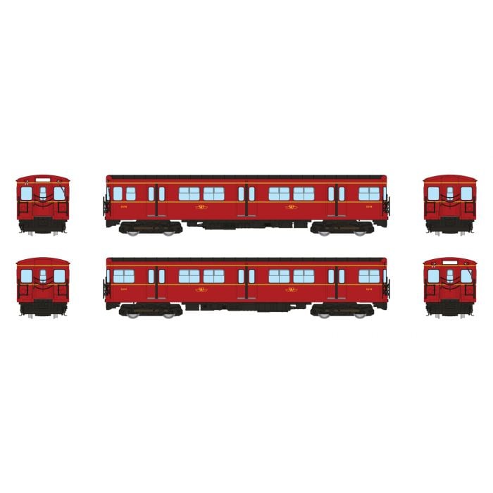 PREORDER Rapido HO 206003 Toronto G-Class Subway A-B Set, Toronto Transit Commission