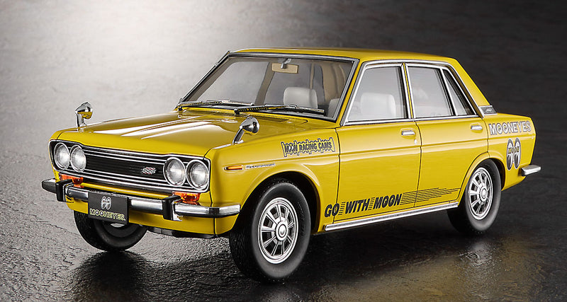 Hasegawa Models 20616  Datsun Bluebird 1600 SSS “Mooneyes” 1:24 SCALE MODEL KIT