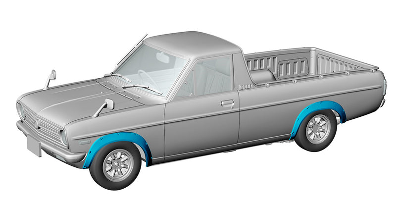 Hasegawa Models 20641  Datsun Sunny Truck (GB120) “early model” w/over fender 1:24 SCALE MODEL KIT