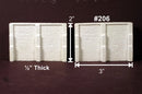 Monroe Models 206 Retaining Wall Cut Stone 2/Pack, N Scale