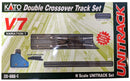 Kato N 20866-1 Unitrack Double Crossover Track Set Variation 7