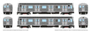 PREORDER Rapido HO 209316 Budd R32 Brightliner Subway 2-Car Set, Unpowered Locomotive New York Metropolitan Transit Authority MTA