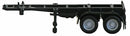 Herpa HO 5440 20' Container Chassis, Assembled, Black