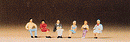 Preiser N 9013 Pedestrians, Sitting People