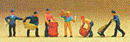 Preiser N 9016 Railroad Personnel, Freight Loaders