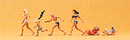Preiser N 79066 92N Recreation & Sports, Figures on the Beach