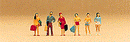 Preiser N 9023 Passengers, Teenagers