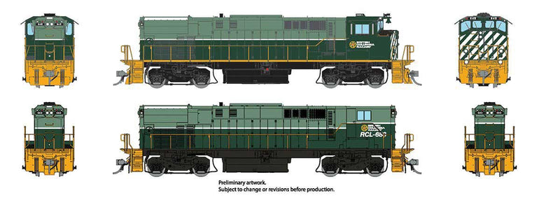 Rapido 33026 HO Montreal Locomotive Works MLW M420 - M420B Set - Standard DC -- British Columbia Railway