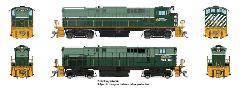 Rapido 33529 HO Montreal Locomotive Works MLW M420 - M420B Set - Sound and DCC -- British Columbia Railway