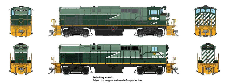 Rapido 33029 HO Montreal Locomotive Works MLW M420 - M420B Set - Standard DC -- British Columbia Railway