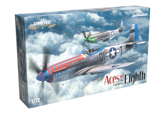Eduard 1/72 P-51D Aces of the Eighth Dual Combo Limited Edition