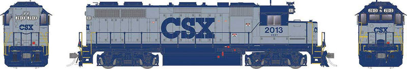 Rapido 38012 HO EMD GP38 Low Nose - Standard DC -- CSX