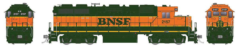 Rapido 38533 HO EMD GP38 Low Nose - Sound and DCC -- Burlington Northern Santa Fe