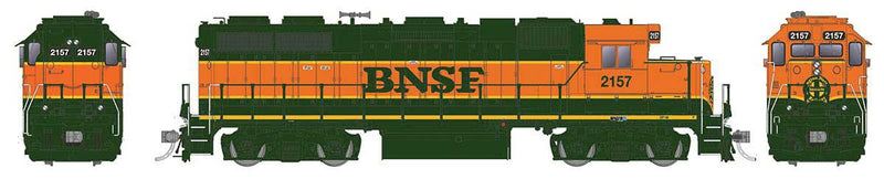 PREORDER Rapido 38536 HO EMD GP38 Low Nose - Sound and DCC -- Burlington Northern Santa Fe