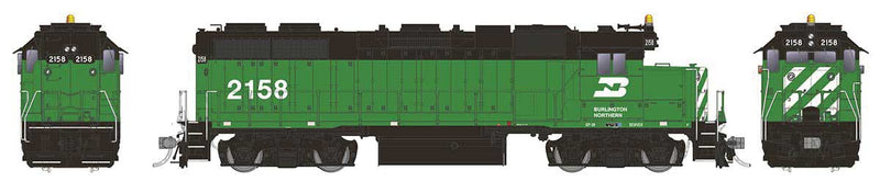 Rapido 38032 HO EMD GP38 Low Nose - Standard DC -- Burlington Northern