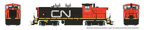Rapido HO 10074 GMD-1 4-Axle Version, Canadian National