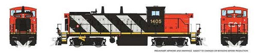 Rapido HO 10059 GMD-1 4-Axle Version, Canadian National