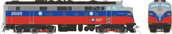 PREORDER Rapido HO 14071 EMD FL9, Metro North