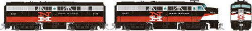 Rapido HO 37531 Alco FA1-FB1 Set Lok, New Haven 0407, 0452 (DCC and Sound)