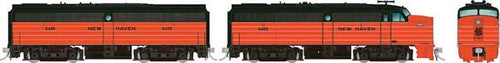 Rapido HO 37528 Alco FA1-FB1 Set Lok, New Haven 0416, 0457 (DCC and Sound)