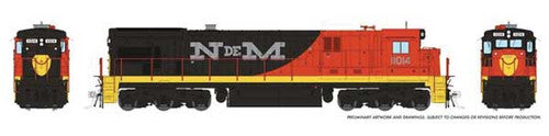 Rapido HO 42020 GE C30-7, Nacionales de Mexico