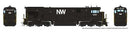 Rapido HO 42021 GE C30-7, Norfolk & Western
