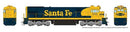 Rapido HO 42004 GE C30-7, Santa Fe