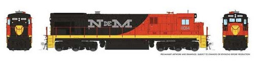 Rapido HO 42518 GE C30-7 ESU Lok, Nacionales de Mexico