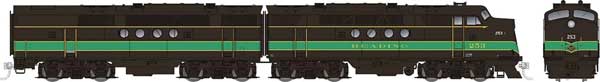 PREORDER Rapido HO 53531 EMD FT A-B Set Reading