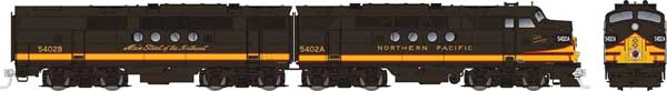 PREORDER Rapido HO 53028 EMD FT A-B Set Northern Pacific