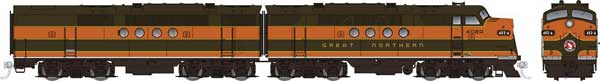 PREORDER Rapido HO 53021 EMD FT A-B Set Great Northern