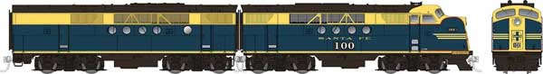 PREORDER Rapido HO 53007 EMD FT A-B Set Santa Fe
