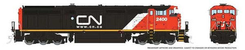 Rapido HO 24507 GE Dash 8-40CM, Canadian National