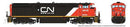 Rapido HO 24022 GE Dash 8-40CM, Canadian National BCOL