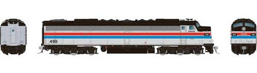 Rapido HO 28804 Rebuilt EMD E8A with Head-End Power HEP Lok, Amtrak