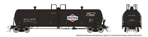 Rapido HO 135014A Procor GP20 20,000-Gallon Tank Car, Irving Oil NCTX