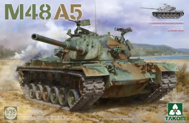 Takom Models - 2161 - 1:35 - M48A5 Tank Kit