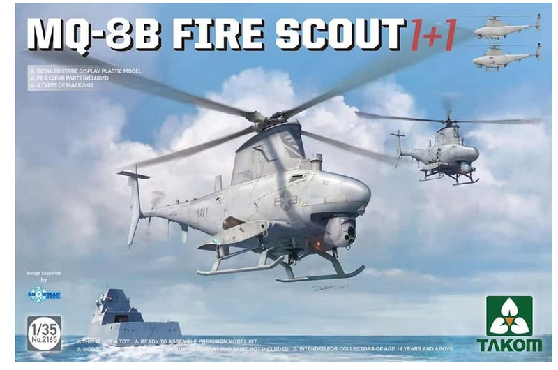 Takom Models - 2165 - 1:35 -MQ-8B Fire Scout