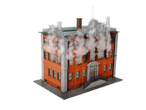 Lionel HO 2167070 On Fire Building Kit