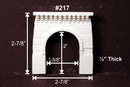 Monroe Models N 217 Single-Track Tunnel Portal, Granite Faced