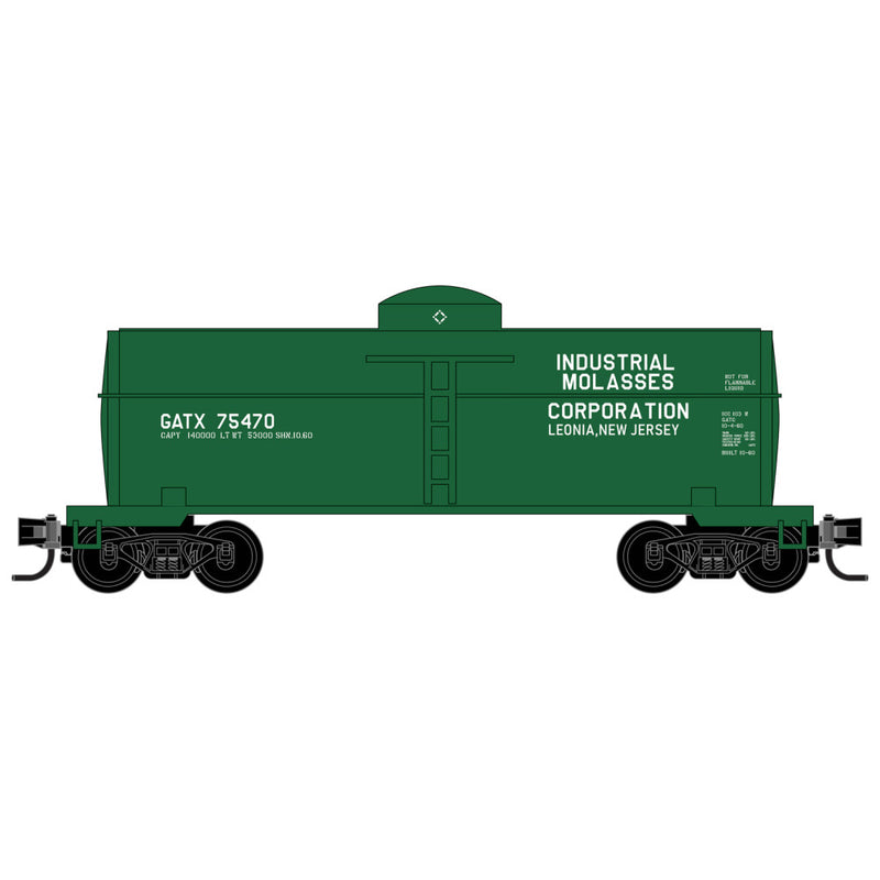 Micro-Trains 530 00 590 39' Single Dome Tank Car (14400), Industrial Molasses